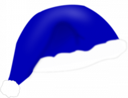 Christmas Blue Hat PNG Transparent Image - Free Transparent ...