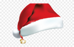 Santa Hat Clipart Transparent Background - Blue Santa Hat ...