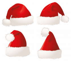 Christmas Santa Hats PNG Clipart Picture | Gallery ...