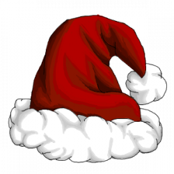 CHRISTMAS, SANTA HAT CLIP ART | Christmas drawing, Christmas ...