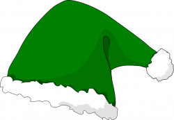 Green Christmas Hat Clipart - Png Download - Full Size ...