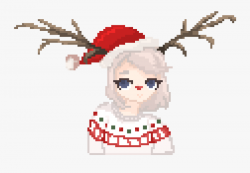 Christmas Jax, Hd Png Download - Pixel Santa Hat Png , Free ...