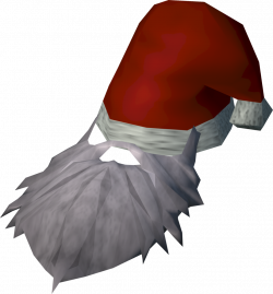 Santa hat with beard | RuneScape Wiki | Fandom