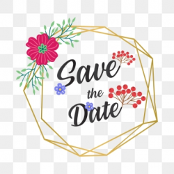 Save The Date Png, Vector, PSD, and Clipart With Transparent ...