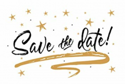 Amazon.com: Gold Stars Save The Date Postcards - 6in. X 4in ...