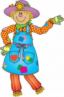 Girl scarecrow clipart clipart images gallery for free ...