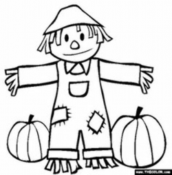 Free Scarecrow Clipart Black And White, Download Free Clip ...