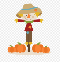 Scarecrow Vector Animated - Thanksgiving Scarecrow Clipart ...