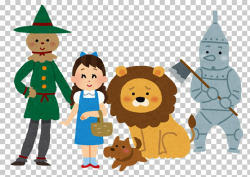 The Wonderful Wizard of Oz Tin Woodman Scarecrow Toto ...