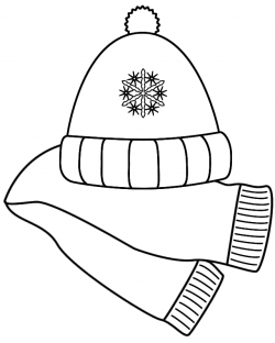 Winter hat winter scarf clip art - WikiClipArt