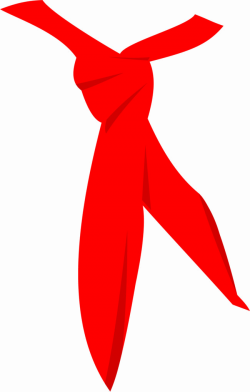 HD Scarf Png Transparent Image - Red Scarf Clip Art ...