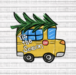 Tis the Season- School Bus