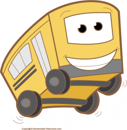 Free School Bus Clipart - Clip Art Library