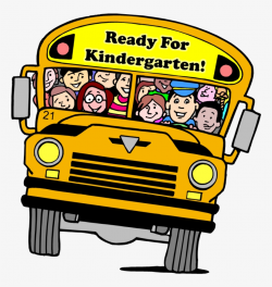 Back To School Clipart Kindergarten - School Bus Transparent PNG ...