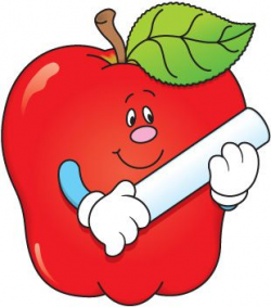 Discover back to school apple clipart images 2 | Escuela | School ...