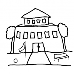 School Clipart Black And White | Clipart Panda - Free Clipart Images