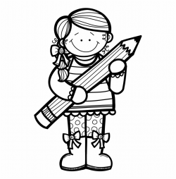 Download for free 10 PNG School clipart black and white kids ...