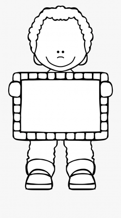 Clipart Transparent Kindergarten Clipart Black And - Cute ...
