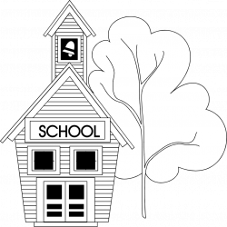 Transparent school clipart black - Clip Art Library