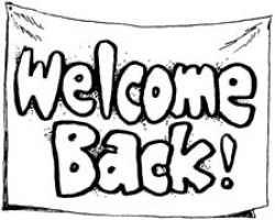 Free Welcome Back Clipart Black And White, Download Free ...