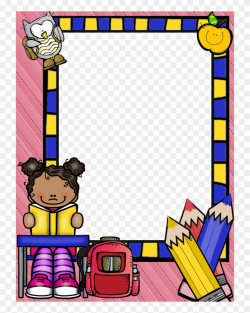 School Labels, Dj Inkers, Borders And Frames, Bookmarks, - School ...