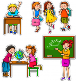 Children school clipart free vector download (5,241 Free vector) for ...