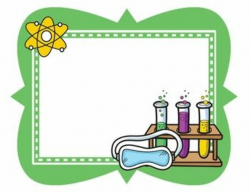 Science Kids Clipart: Borders & Frames - Set #3 | schools | Science ...
