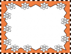 Science Kids Clipart: Borders & Frames - Set #2