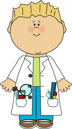 Boy scientist | Science Clip Art | Science clipart, Science art ...