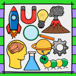 Back-to-School Science Clipart Freebie (10 Pc.)