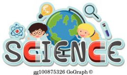 Science Word Clip Art - Royalty Free - GoGraph