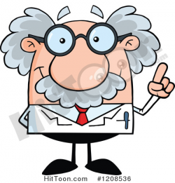 Scientist Clipart #1208536: Science Professor with an Idea ...