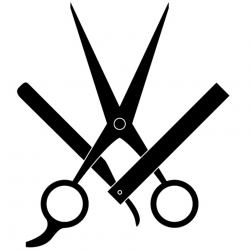 Barber scissors clipart - Clip Art Library