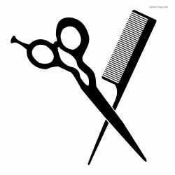 Scissors free scissor and comb clip art 2 - Clipartix