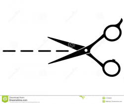 Scissors Clipart Dotted Line