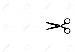 Cut On Dotted Line Clipart