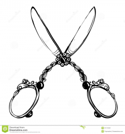 Fancy Scissors Clipart