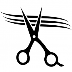 Hair Cutting Scissors Clipart