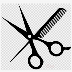 Hair-cutting Shears Clipart Comb Hair Clipper Hairdresser ...