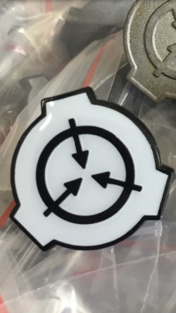Secure Contain Protect - SCP Logo - Enamel Pins from Populous Ephemera