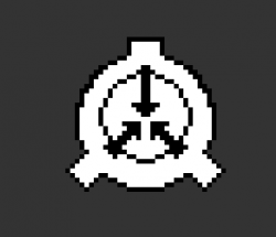 Pixel SCP logo by TeslaPod on DeviantArt