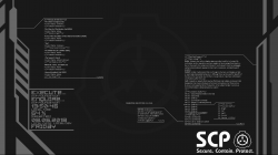 Thought I\'d share my Foundation desktop (Using Rainmeter) : SCP