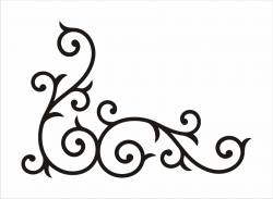 Scrollwork free clip art borders scroll clipart images 4 - ClipartPost