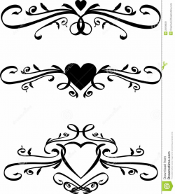 Embellishing clipart heart scroll design, Picture #647295 ...