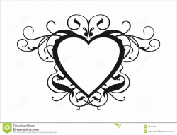 Free Heart Scrolls, Download Free Clip Art, Free Clip Art on Clipart ...