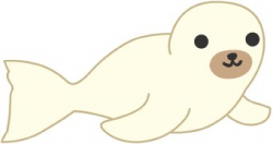 Baby Seal Clipart - Clip Art Library