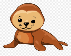 Cute Baby Seal - Infant Clipart (#1660660) - PinClipart