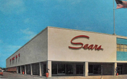 Vintage Postcard Photo 1960s SEARS Department Store HOUSTO ...