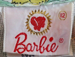 RARE Vintage Barbie Logo Girls Junior Blouse Size 12 -1964 Sears Catalog  BIN! | eBay
