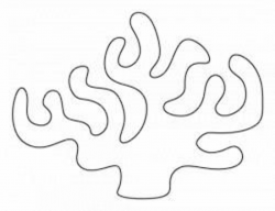 clip download Seaweed clipart outline. Pencil and in color ...